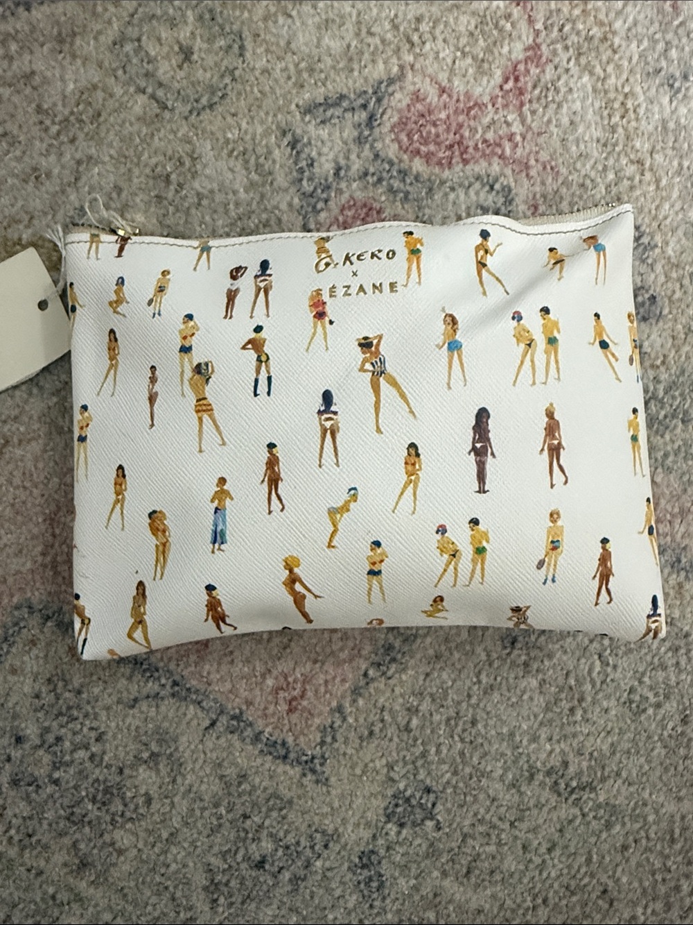 Sezane G. Kero Beach Cosmetic Pouch